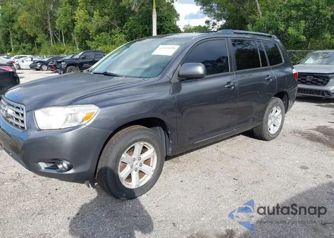 2010 Toyota Highlander Se V6 from USA, damaged, VIN 5TDJK3EHXAS011875